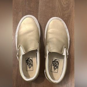 Gold Vans
